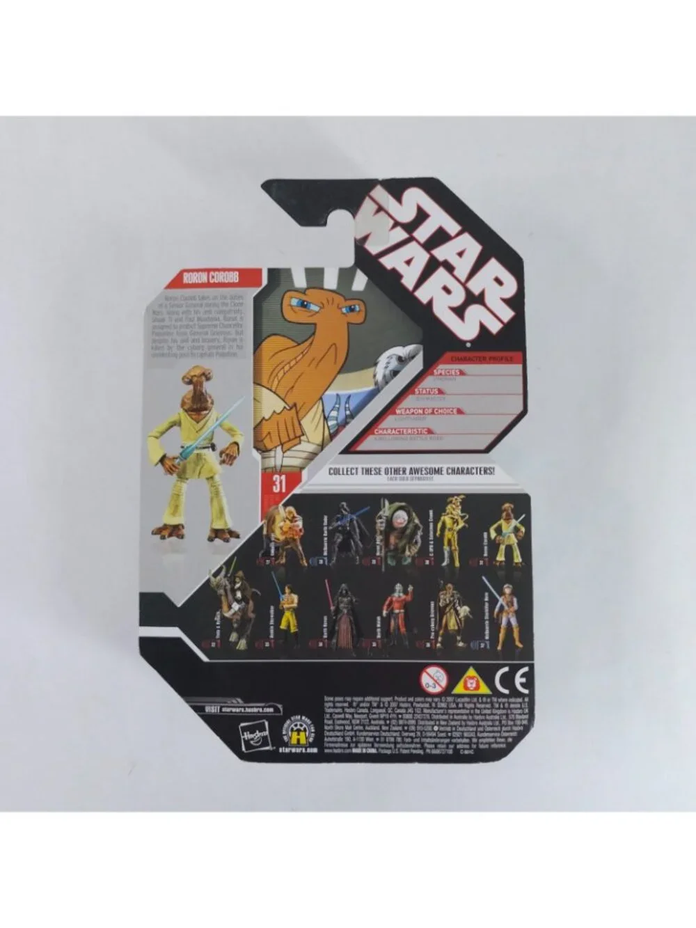 Star Wars Roron Corobb 30th Anniversary Expanded Universe Action Figure 2007